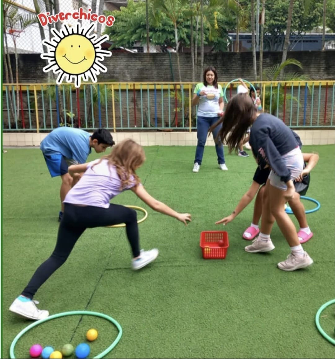 Niños jugando en Diverchicos 1